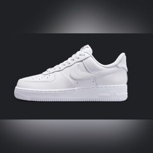 Nike White Leather Sneakers